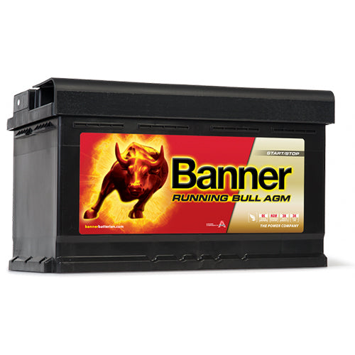 BANNER 12 V 80 AH AGM Start Stop Araç Aküsü
