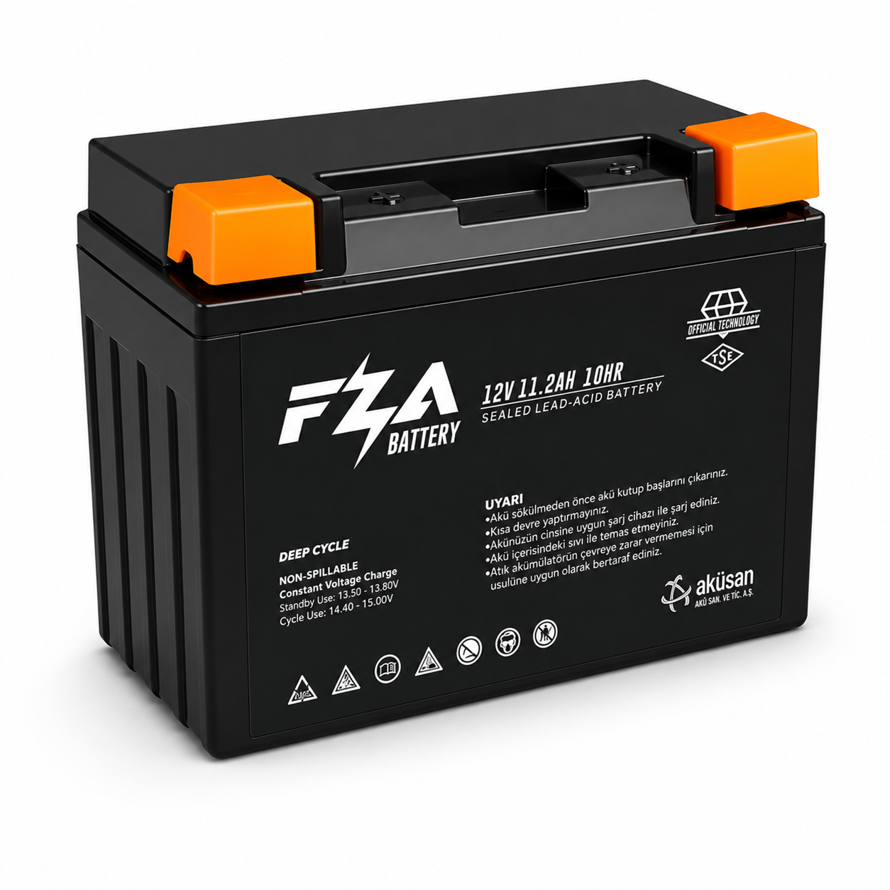 FZA 12 V 11.2 AH Motor Aküsü (YTZ14S )