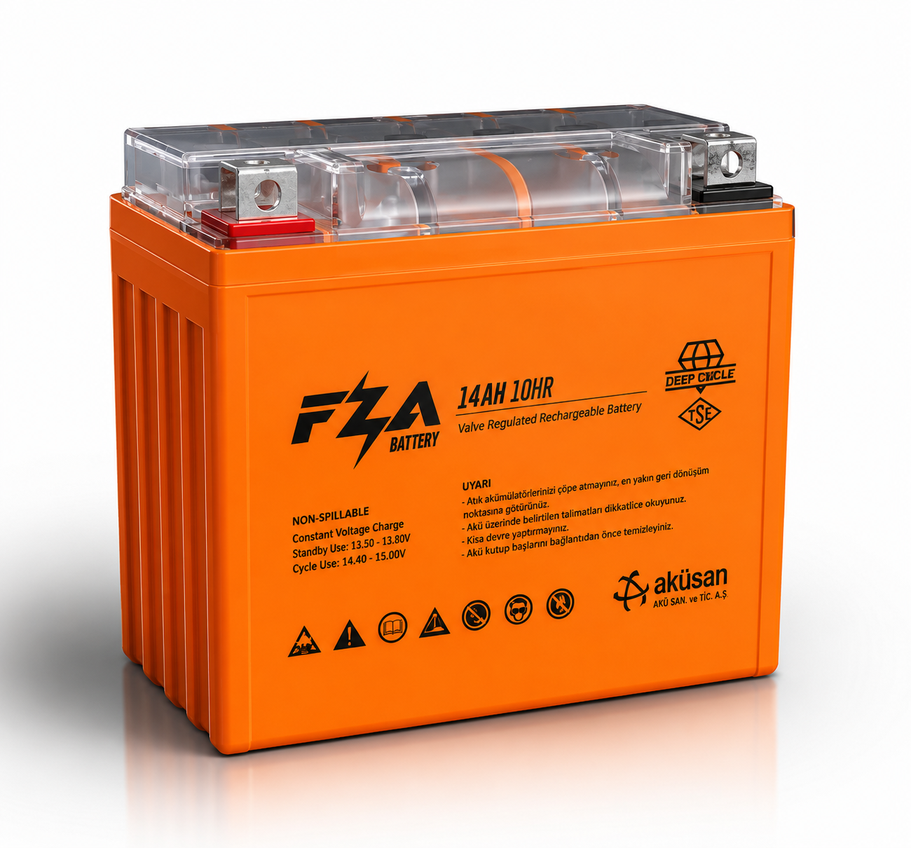 FZA 12 V 14 AH Motor Aküsü (YTX14-BS)