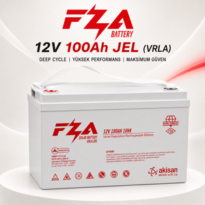 FZA 100Ah solar jel akü