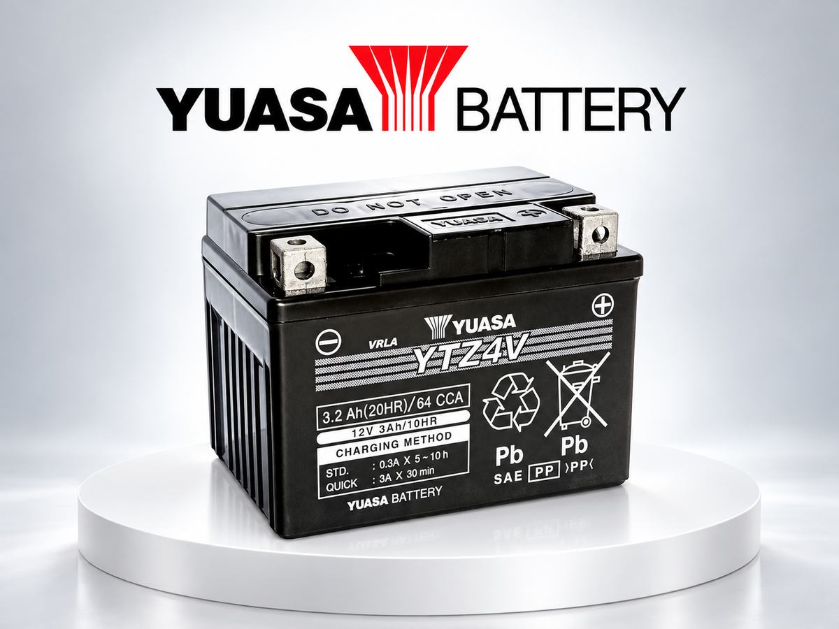 Yuasa 12V 3 Ah Motosiklet Aküsü (YTZ4V)