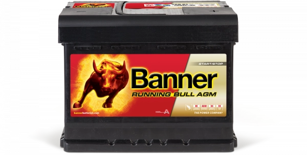 BANNER 12 V 60 AH AGM Start Stop Araç Aküsü