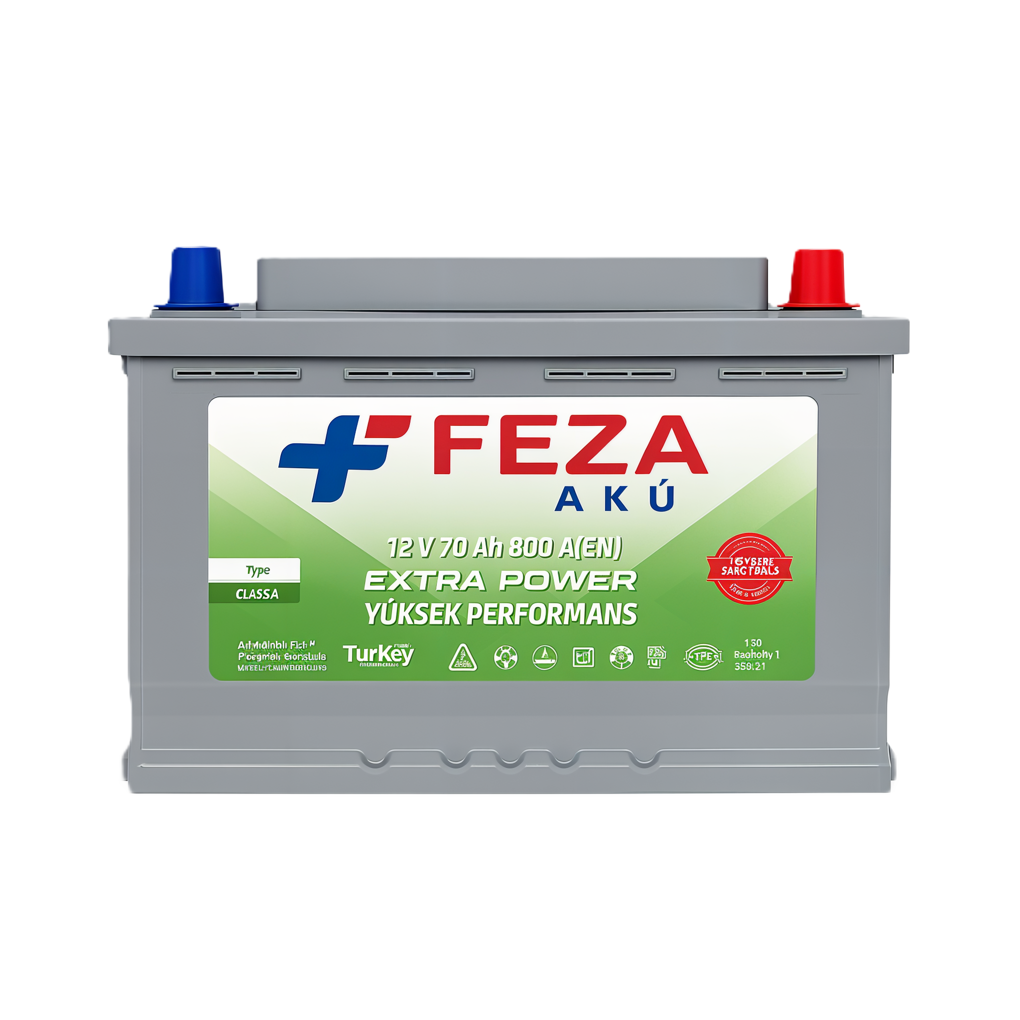 FEZA 12V 70 AH EFB START STOP ARAÇ AKÜSÜ