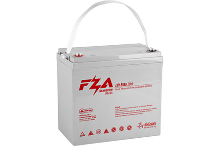 FZA 12 V 55 AH Jel Akü