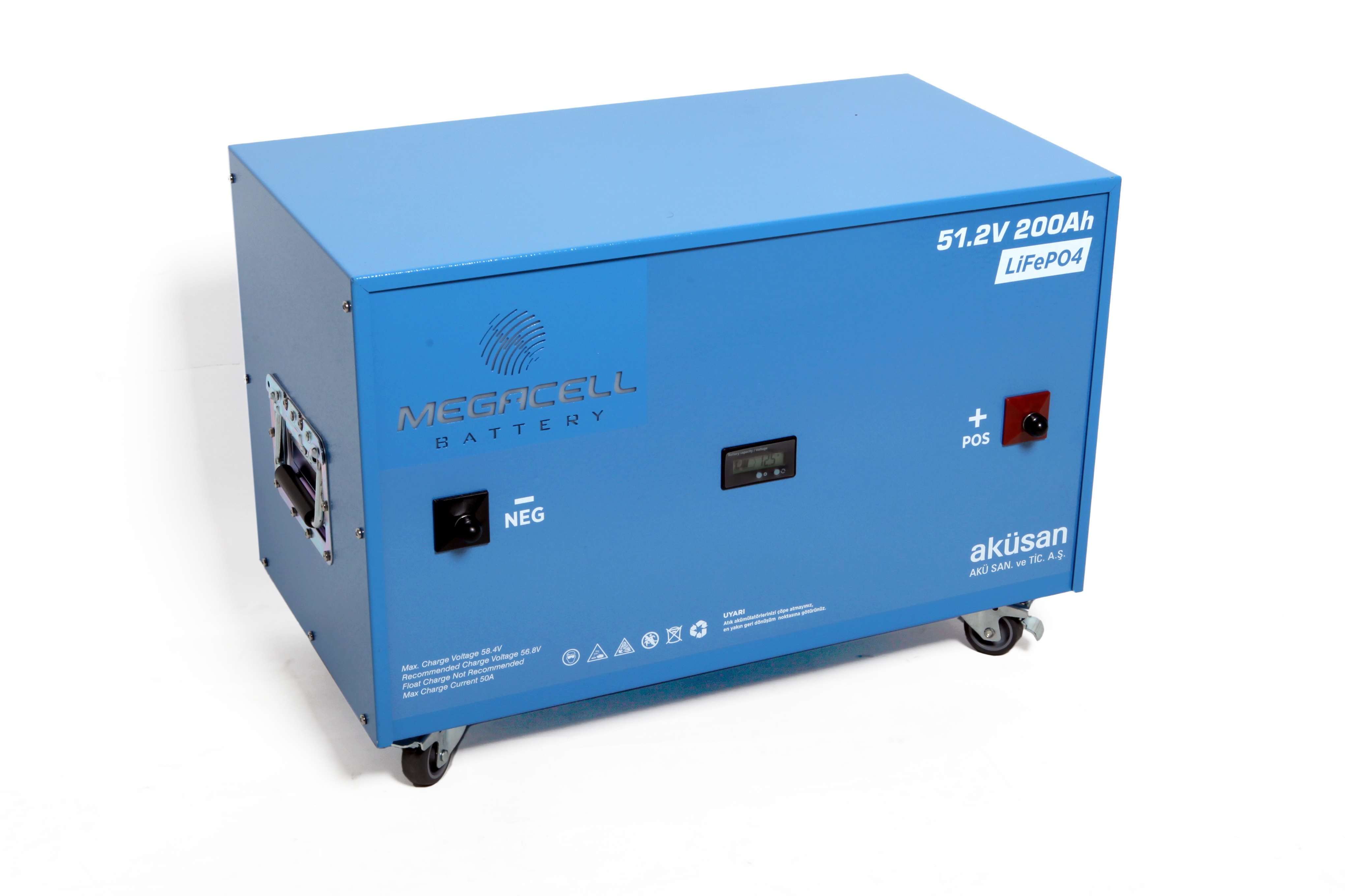 MEGACELL 51.2 V 200 Ah LiFePO4/LİTYUM AKÜ