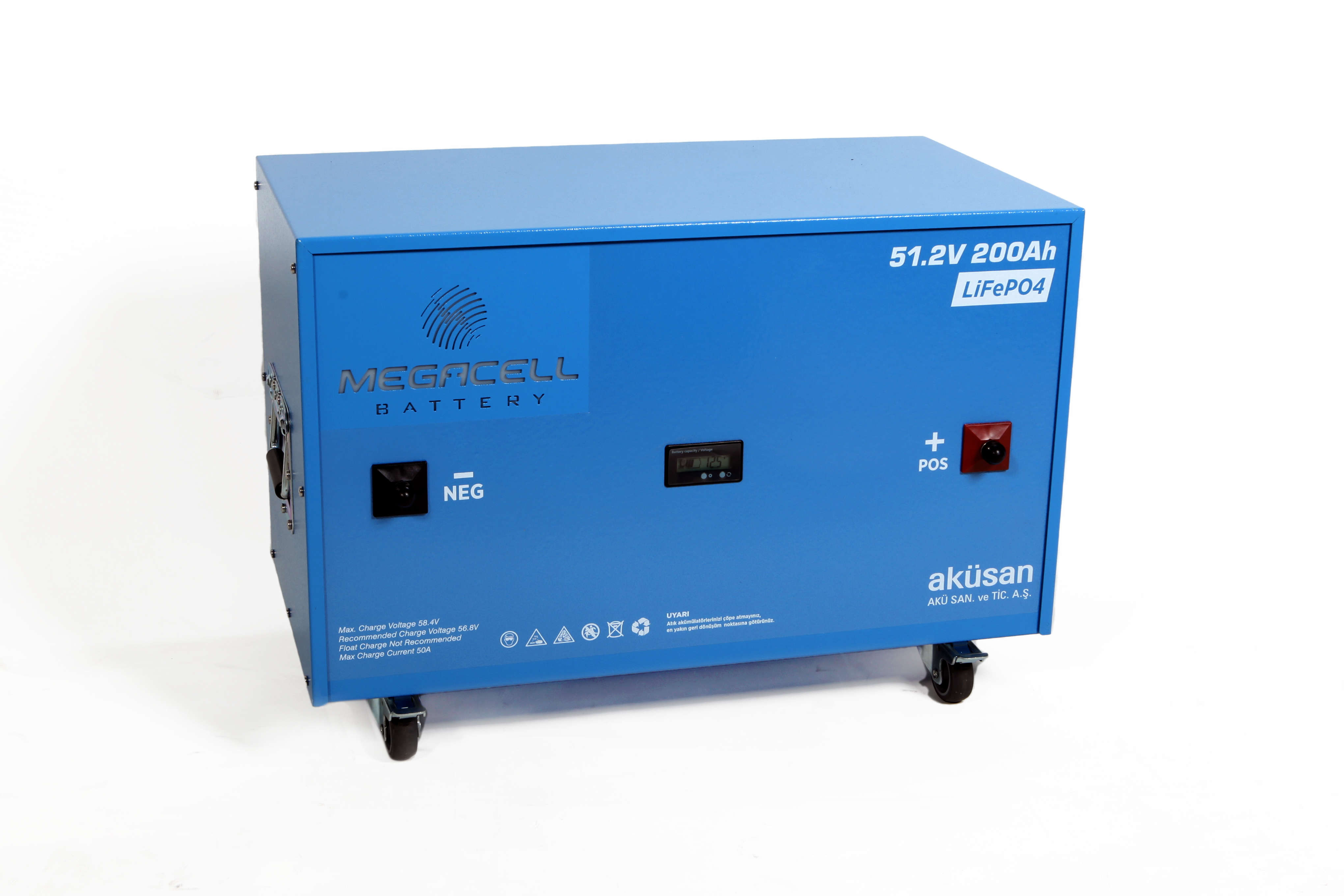 MEGACELL 51.2 V 200 Ah LiFePO4/LİTYUM AKÜ