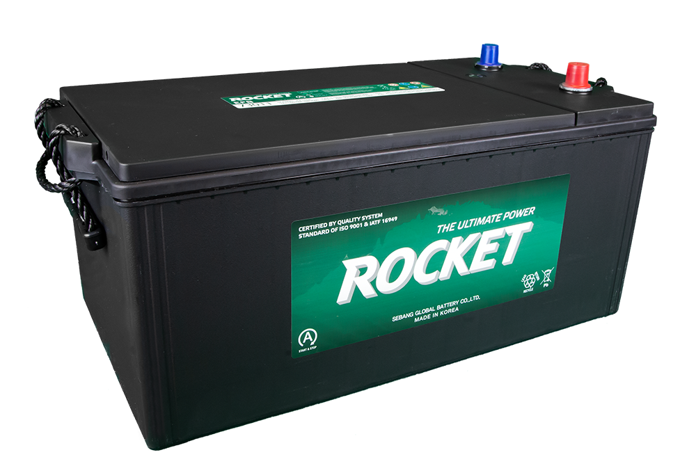 ROCKET 12 V 230 AH EFB  Ağır Hizmet Araç Aküsü ROCKET 12 V 230 AH EFB  Ağır Hizmet Araç Aküsü
