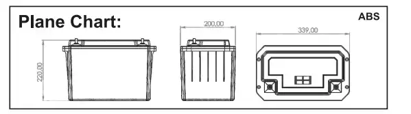 EuroVolt LiFePO4 12.8V 100Ah