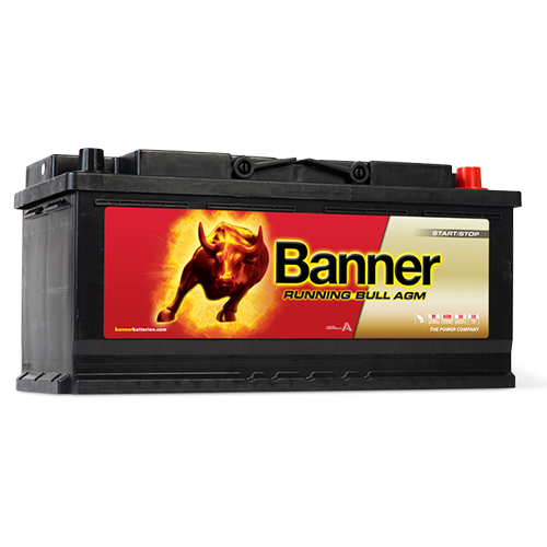 BANNER 12 V 105 AH AGM Start Stop Araç Aküsü