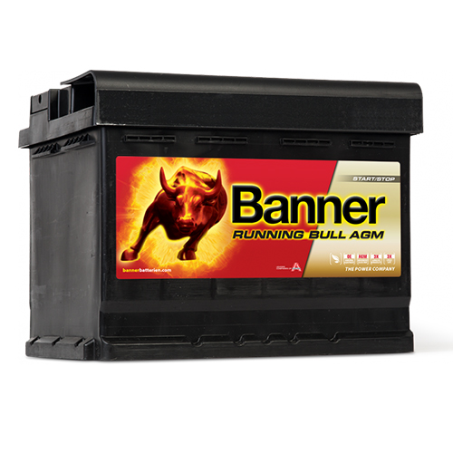 BANNER 12 V 60 AH AGM Start Stop Araç Aküsü