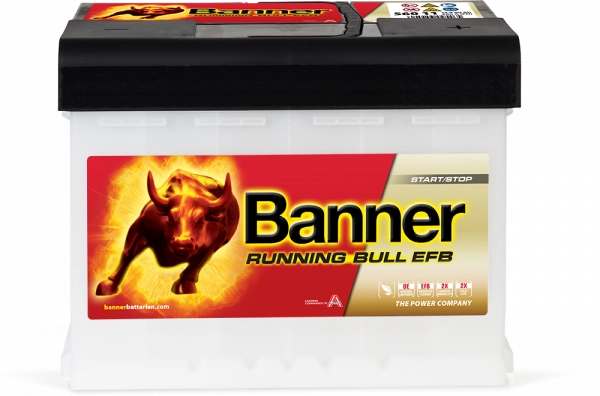 BANNER 12 V 60 AH EFB Start Stop Araç Aküsü BANNER 12 V 60 AH EFB Start Stop Araç Aküsü