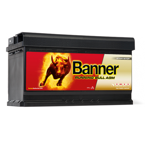 BANNER 12 V 92 AH AGM Start Stop Araç Aküsü