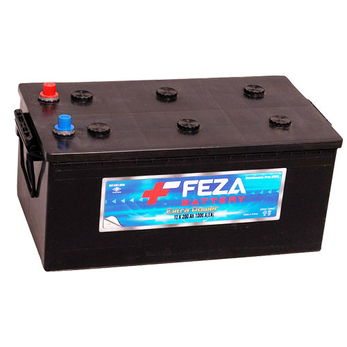 FEZA 12 V 200 AH Ağır Hizmet Araç Aküsü