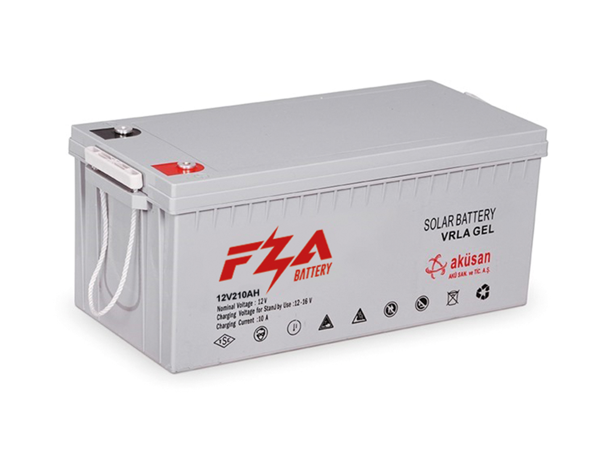 FZA 12 V 200-210 AH JEL Akü