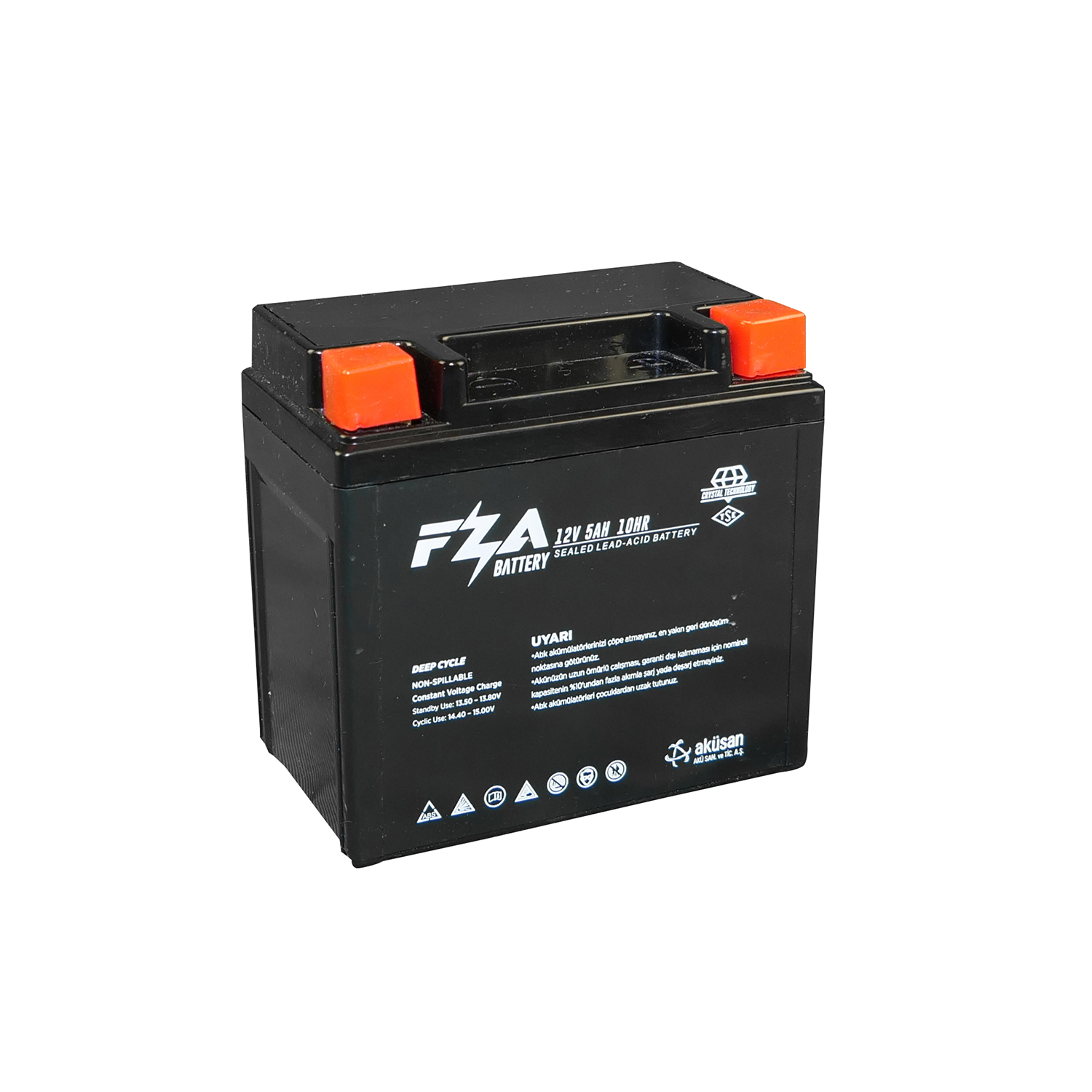 FZA 12 V 5 AH Yatık Motor Aküsü ( YTX5L-BS )