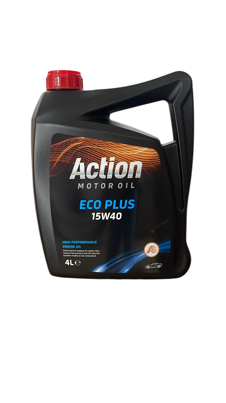 Action Çok Dereceli Motor Yağı Eco Plus 15W40 4 Lt