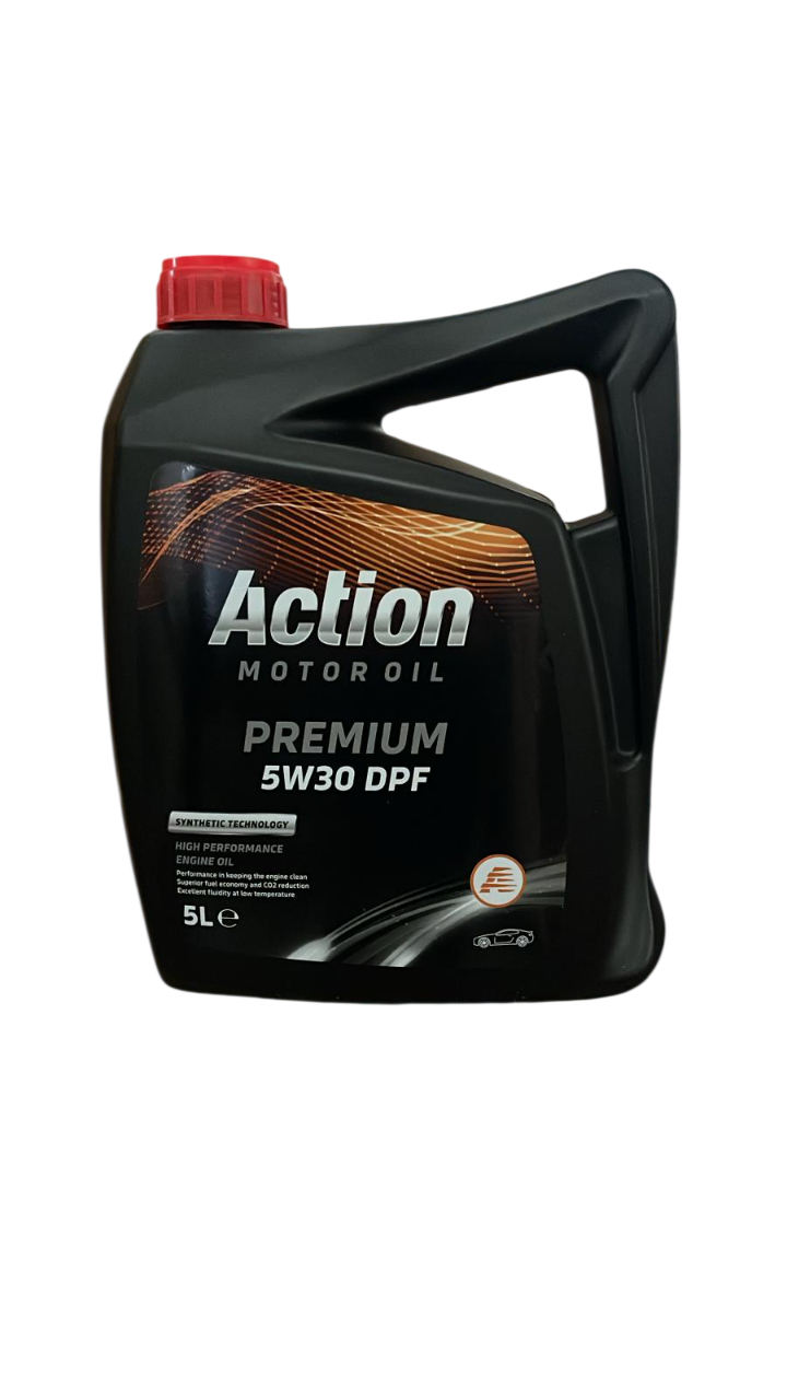 Action Tam Sentetik Motor Yağı Premium 5W30  DPF 5 Lt
