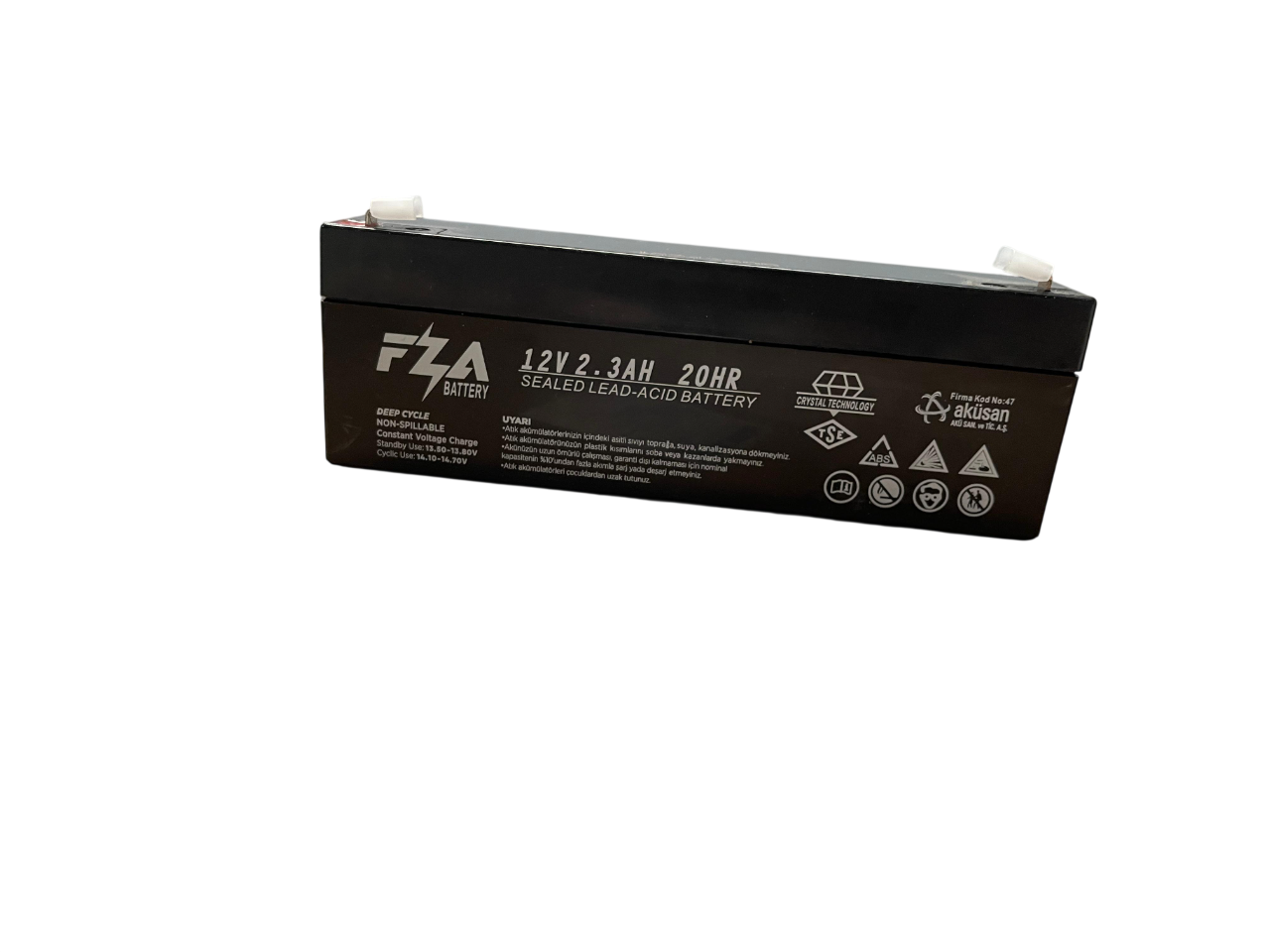FZA 12 V 2,3 AH AGM Kuru Bakımsız Akü