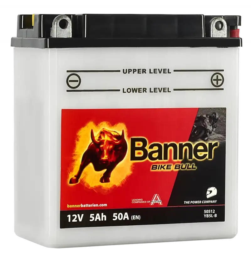 BANNER 12 V 5 AH AKÜ  50512 - BB5L-B Dik