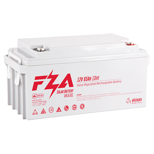 FZA 12 V 65 AH Jel Akü